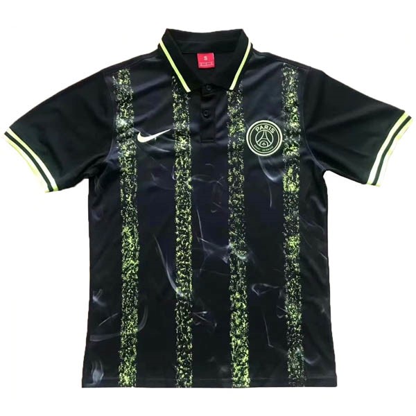 Polo Paris Saint Germain 2019 2020 Negro Verde